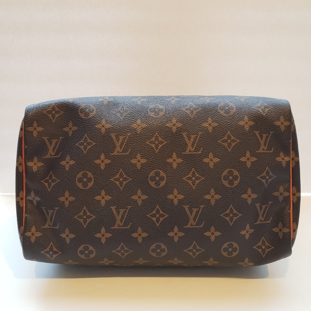 💖100% Authentic Vintage LOUIS VUITTON Monogram Speedy 30 *with FREE Bag Tag - Picture 4 of 17